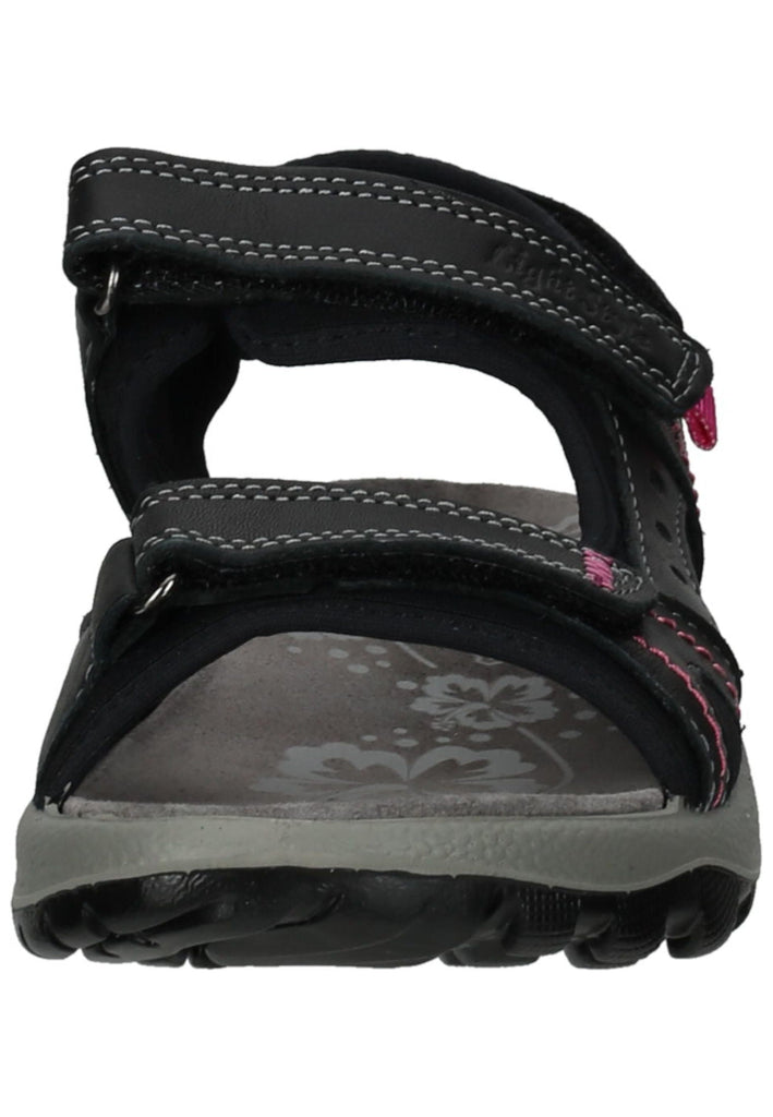 IMAC Wanderschuhe Leder Schwarz/Pink