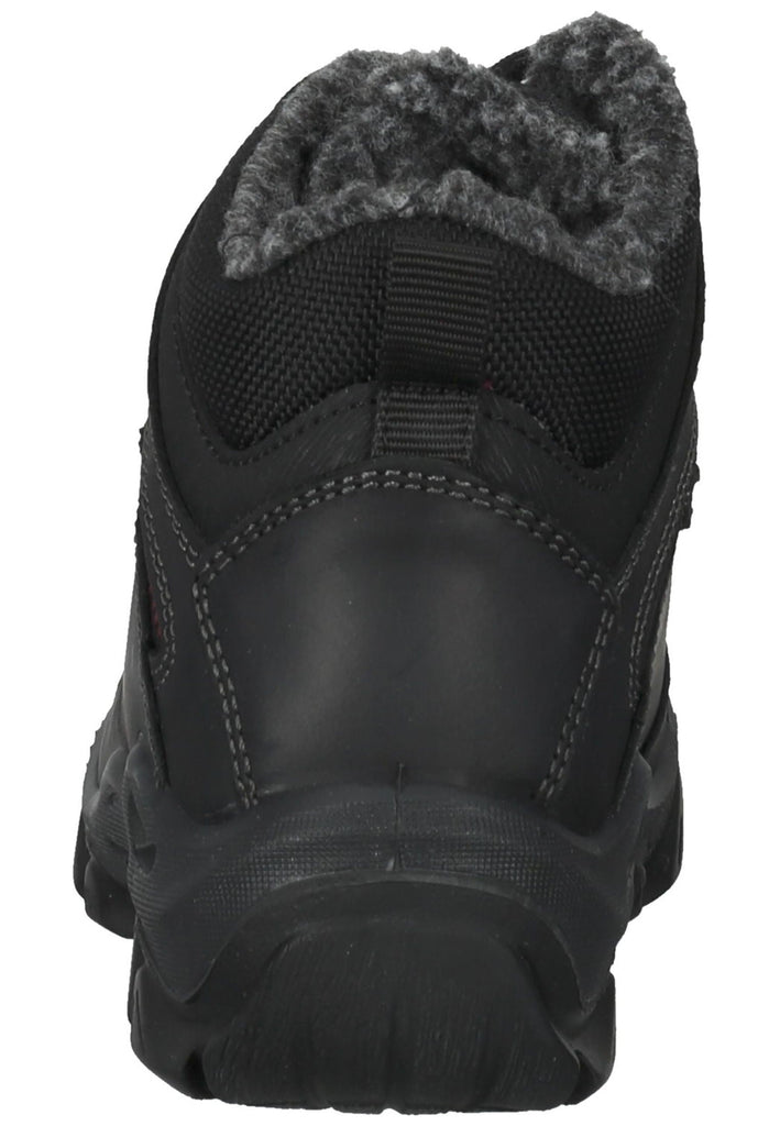 IMAC Wanderschuhe Leder Schwarz Warmfutter