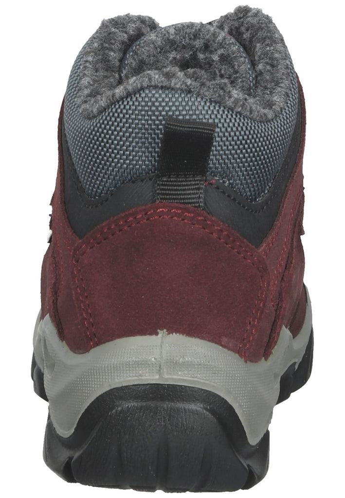 IMAC Wanderschuhe Leder Weinrot Warmfutter