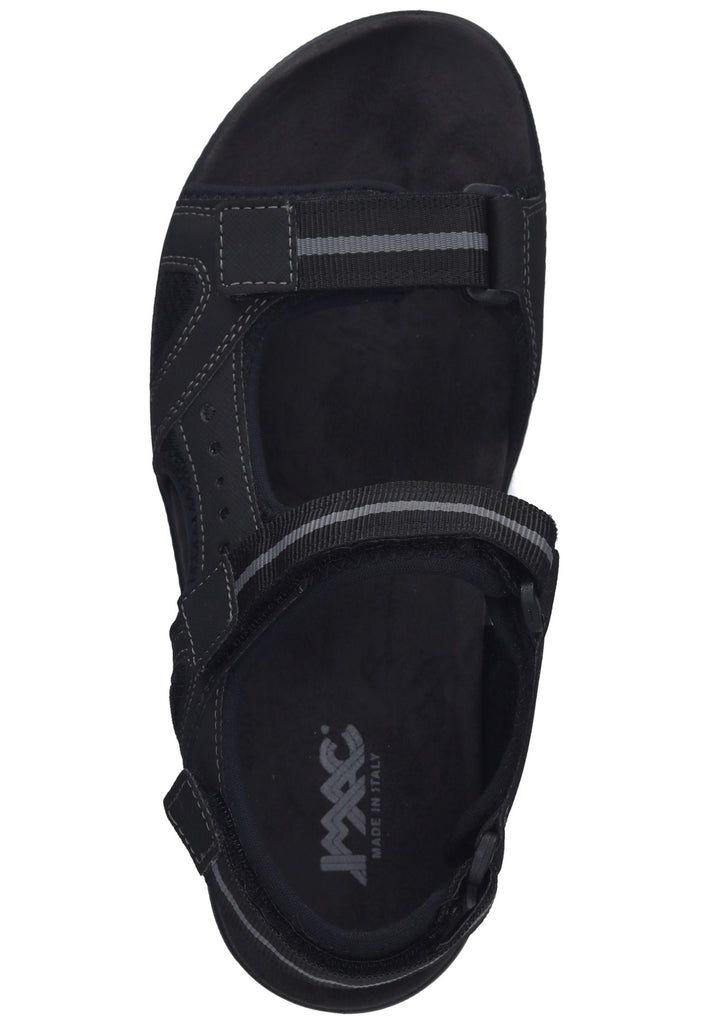IMAC Wanderschuhe Lederimitat Schwarz