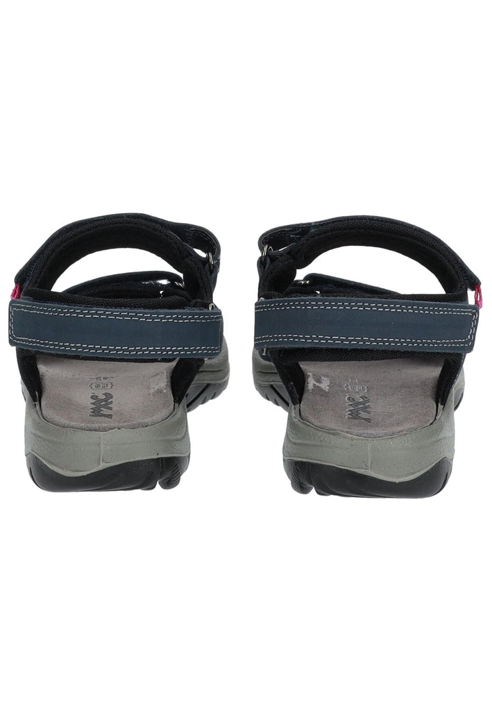 IMAC Wanderschuhe Nubukleder Blau/Schwarz