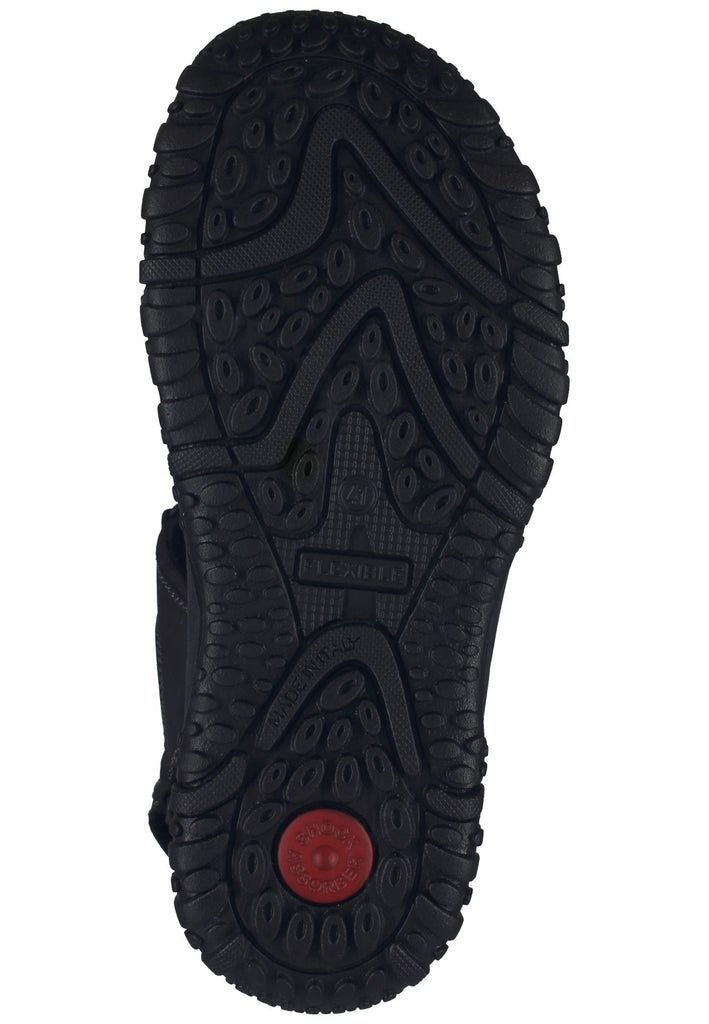 IMAC Wanderschuhe Nubukleder Schwarz/Grau