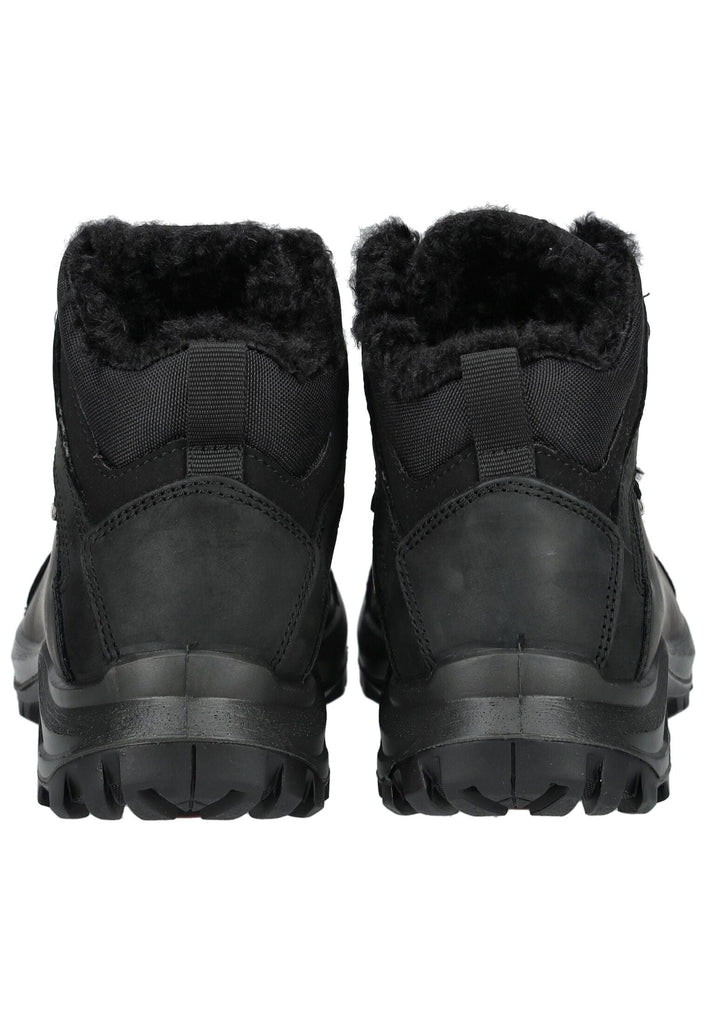 IMAC Wanderschuhe Nubukleder Schwarz Warmfutter