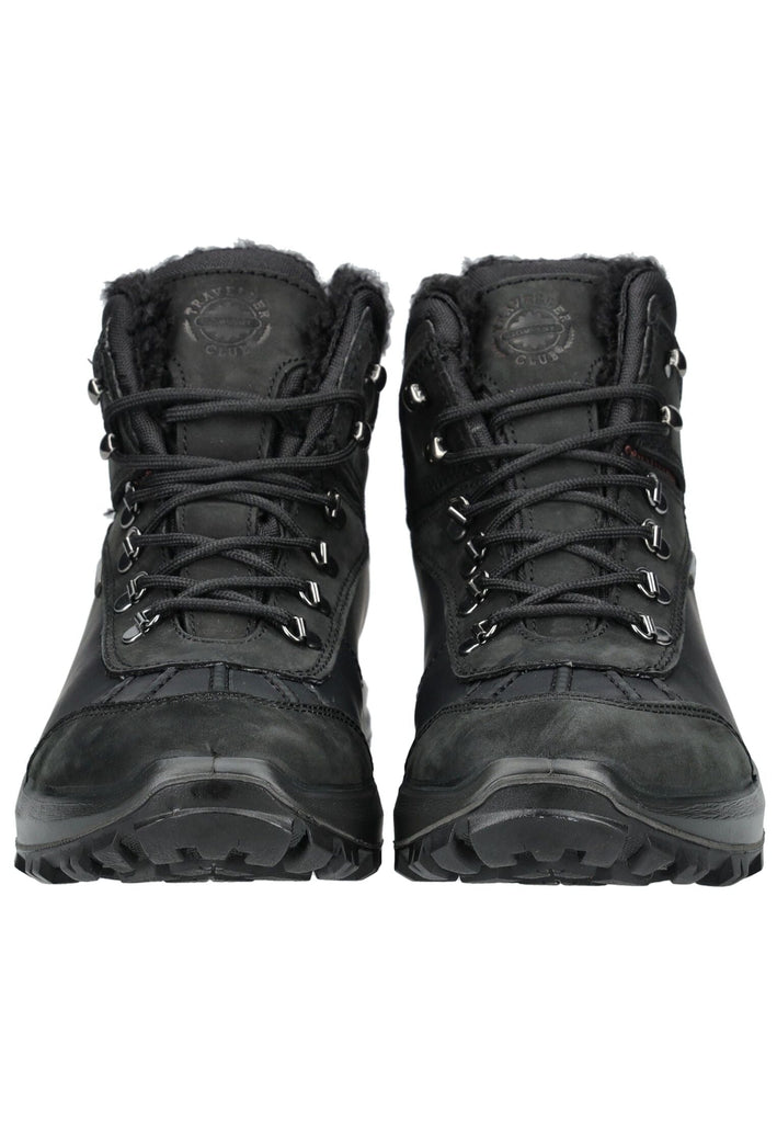 IMAC Wanderschuhe Nubukleder Schwarz Warmfutter