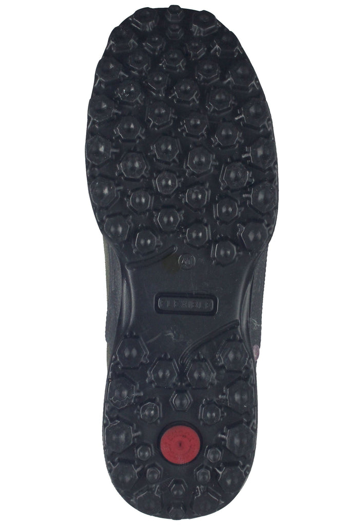 IMAC Wanderschuhe Veloursleder Schwarz/Grün