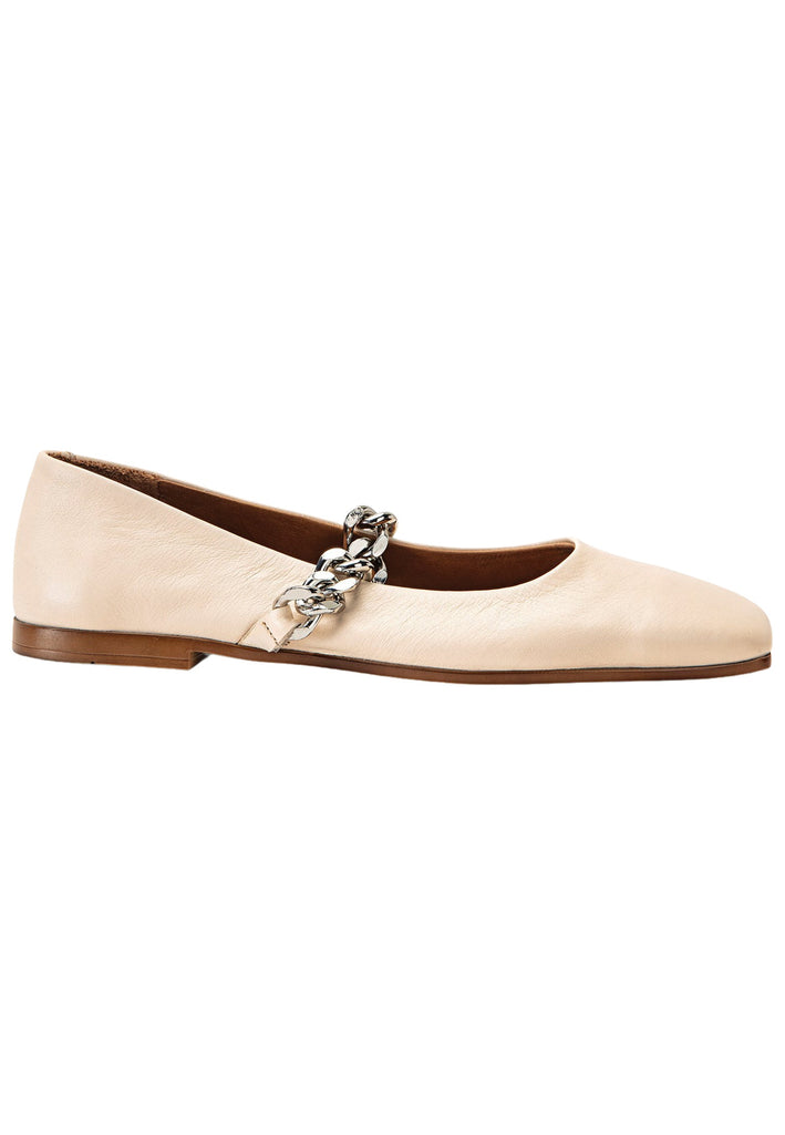 Inuovo Ballerinas Leder Beige