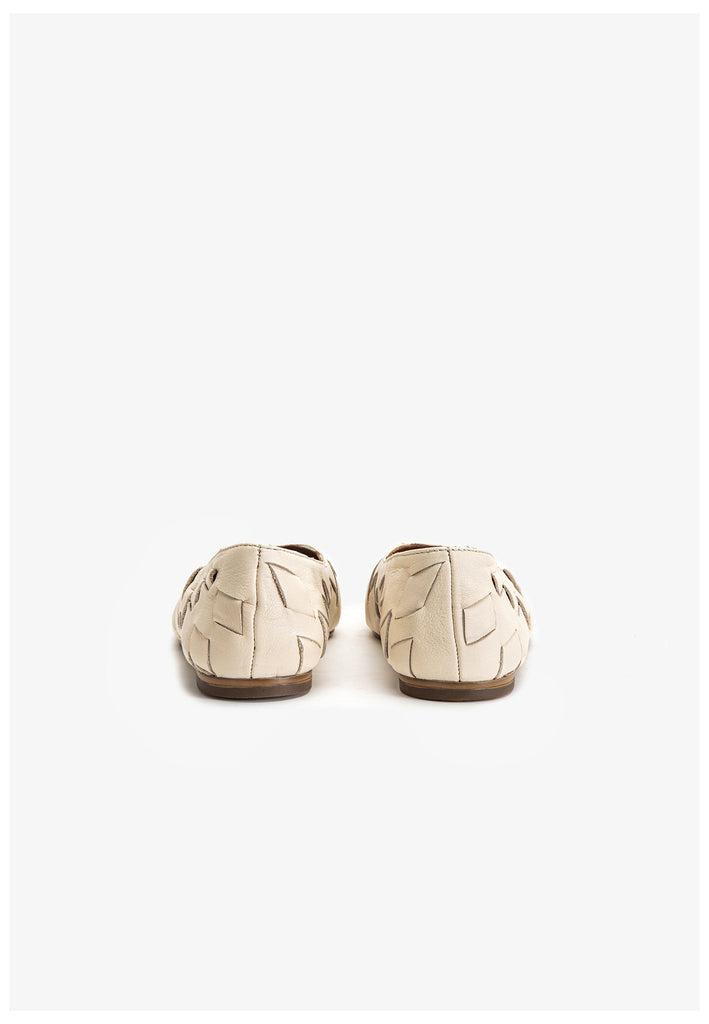 Inuovo Ballerinas Leder Beige