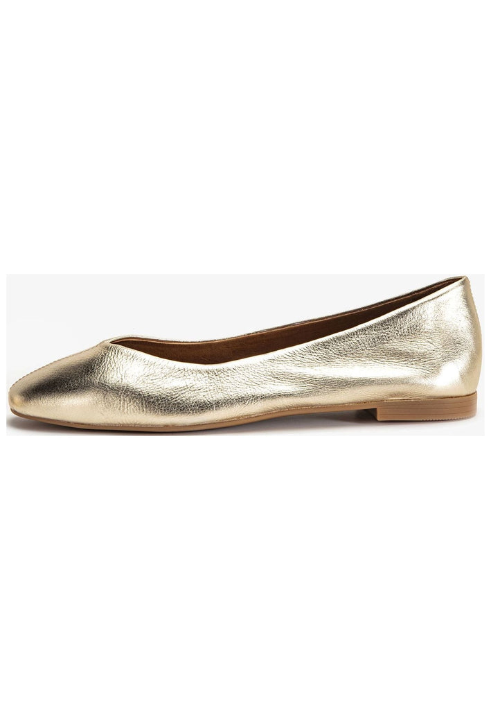 Inuovo Ballerinas Leder Gold
