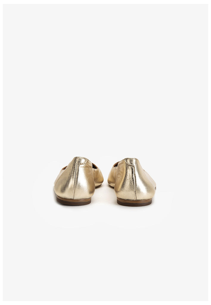 Inuovo Ballerinas Leder Gold