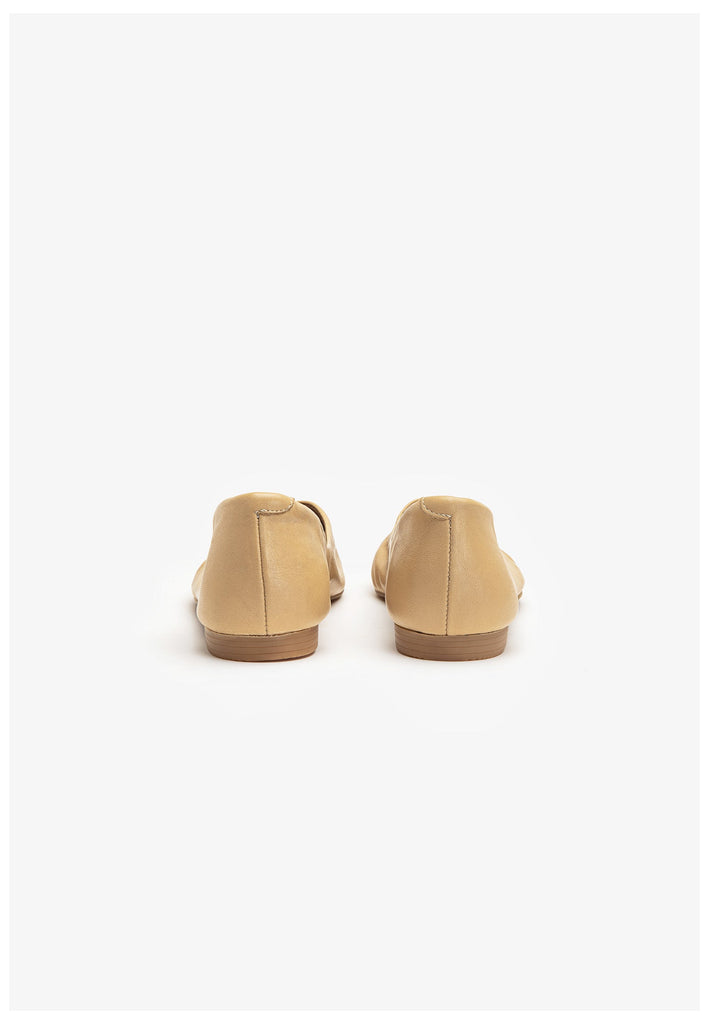 Inuovo Ballerinas Leder Hellbraun