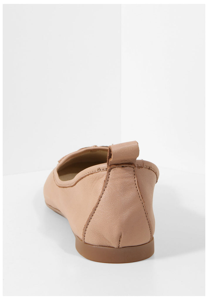 Inuovo Ballerinas Leder Hellbraun