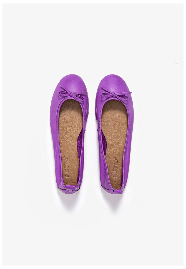 Inuovo Ballerinas Leder Lila