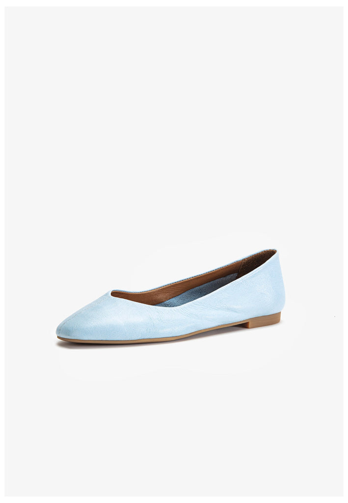 Inuovo Ballerinas Leder Nachtblau