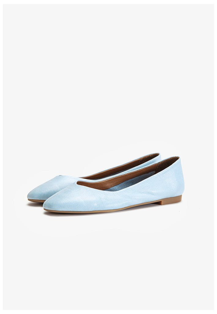 Inuovo Ballerinas Leder Nachtblau