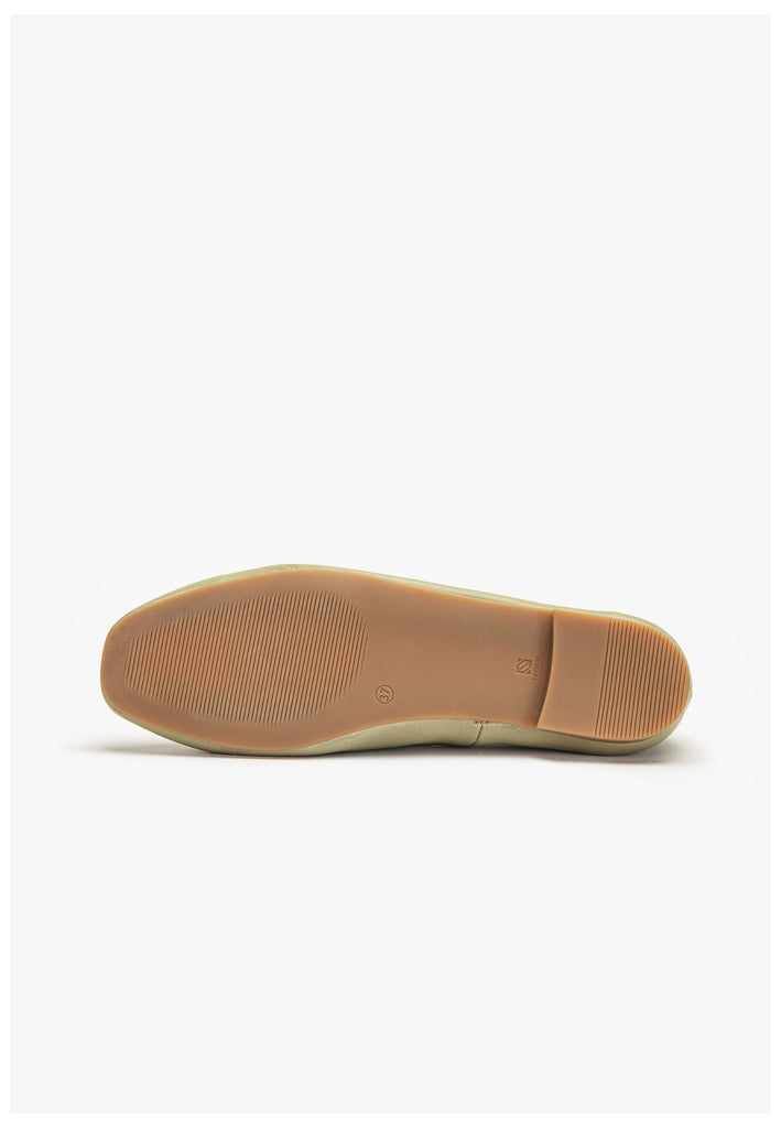 Inuovo Ballerinas Leder Olive