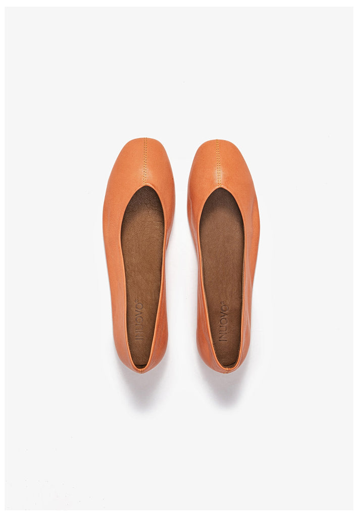 Inuovo Ballerinas Leder Orange