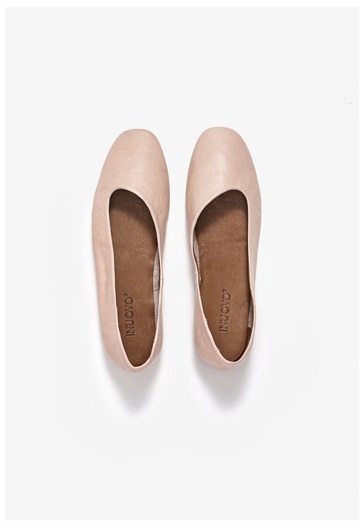 Inuovo Ballerinas Leder Rosa