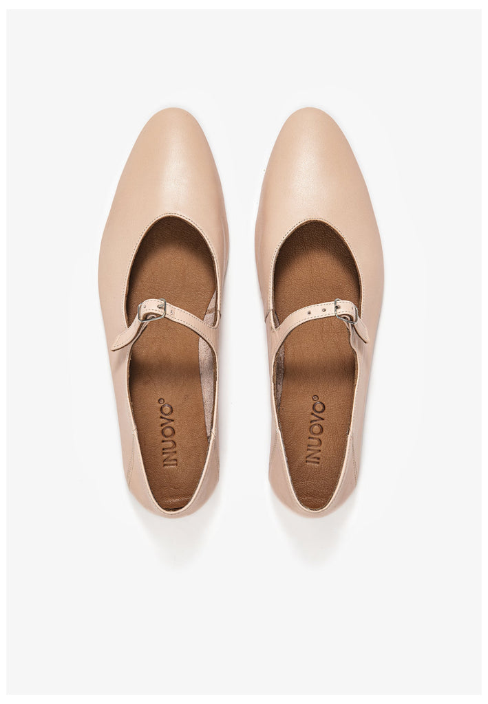 Inuovo Ballerinas Leder Rosa