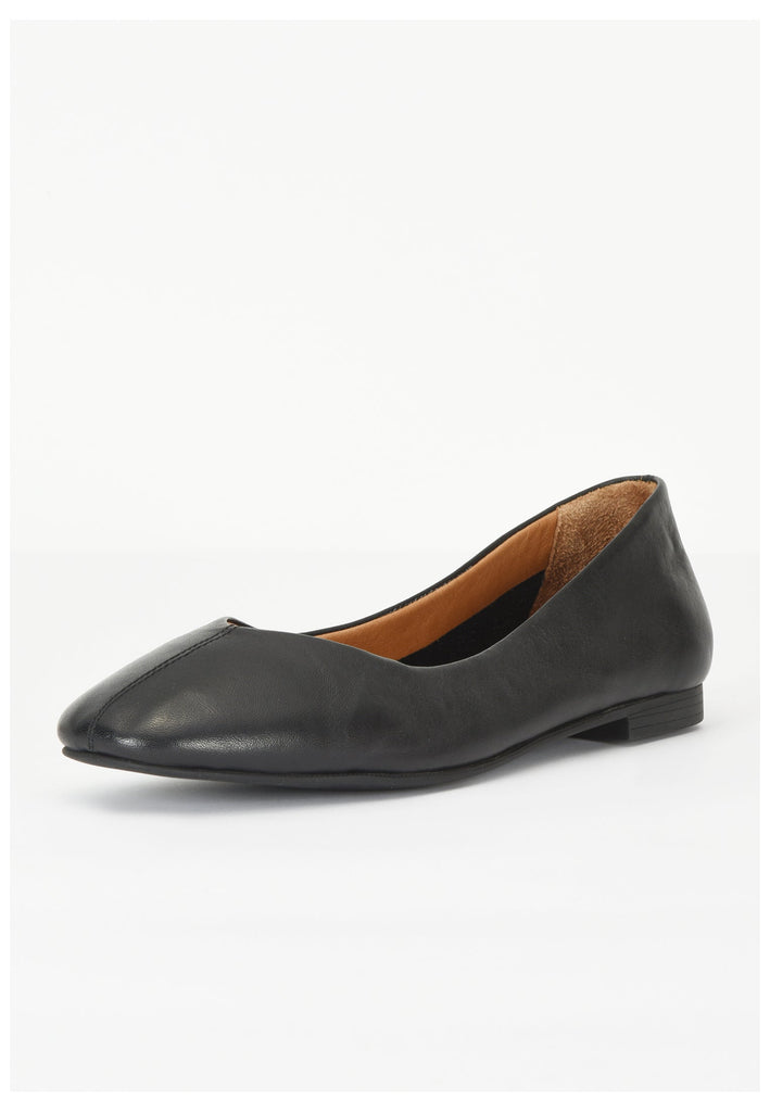 Inuovo Ballerinas Leder Schwarz