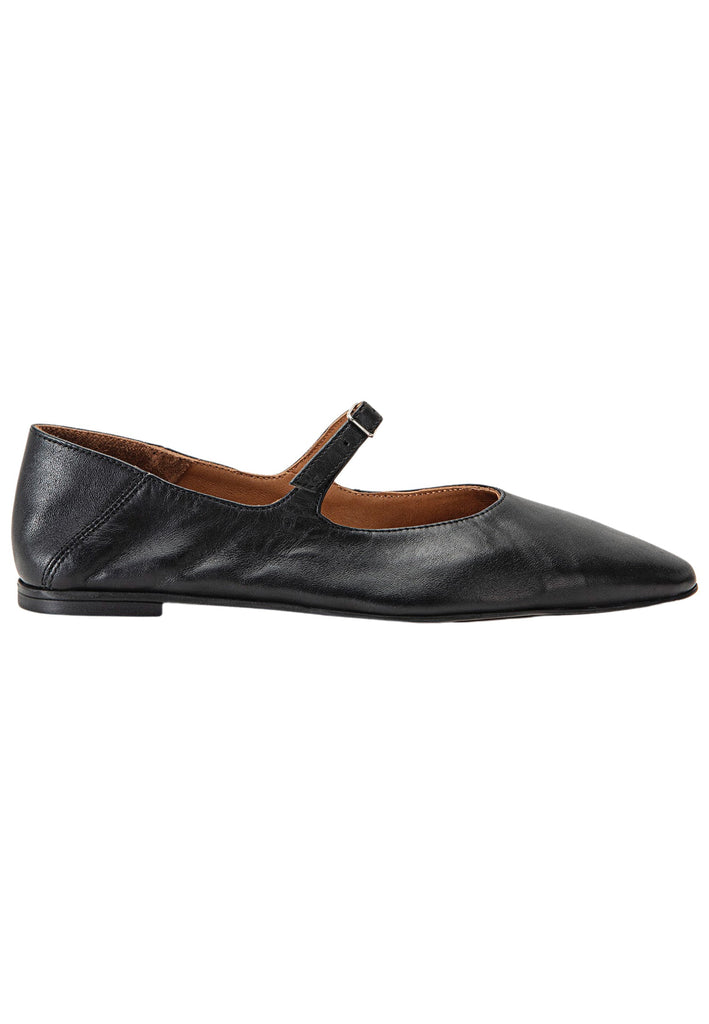 Inuovo Ballerinas Leder Schwarz
