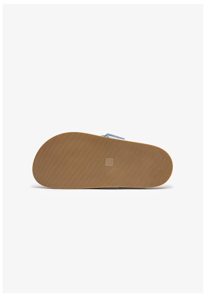 Inuovo Clogs Veloursleder Hellblau