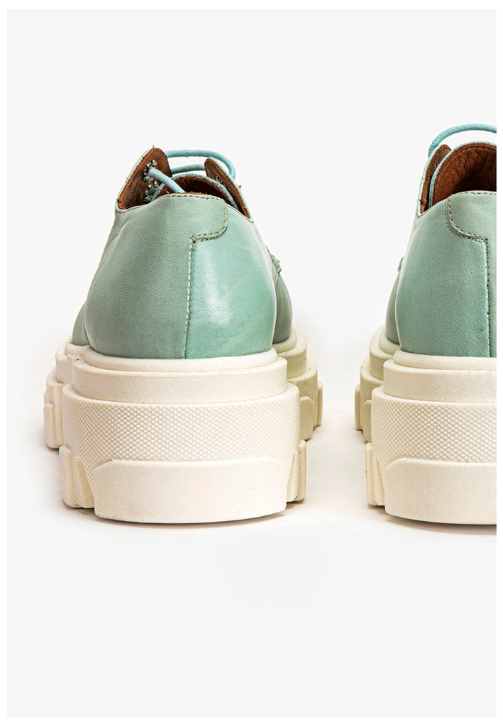 Inuovo Halbschuhe Leder Aqua