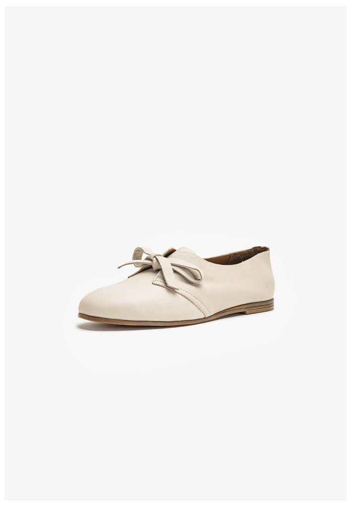 Inuovo Halbschuhe Leder Beige