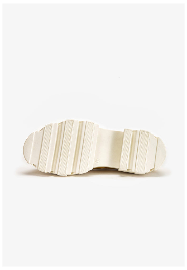 Inuovo Halbschuhe Leder Gelb