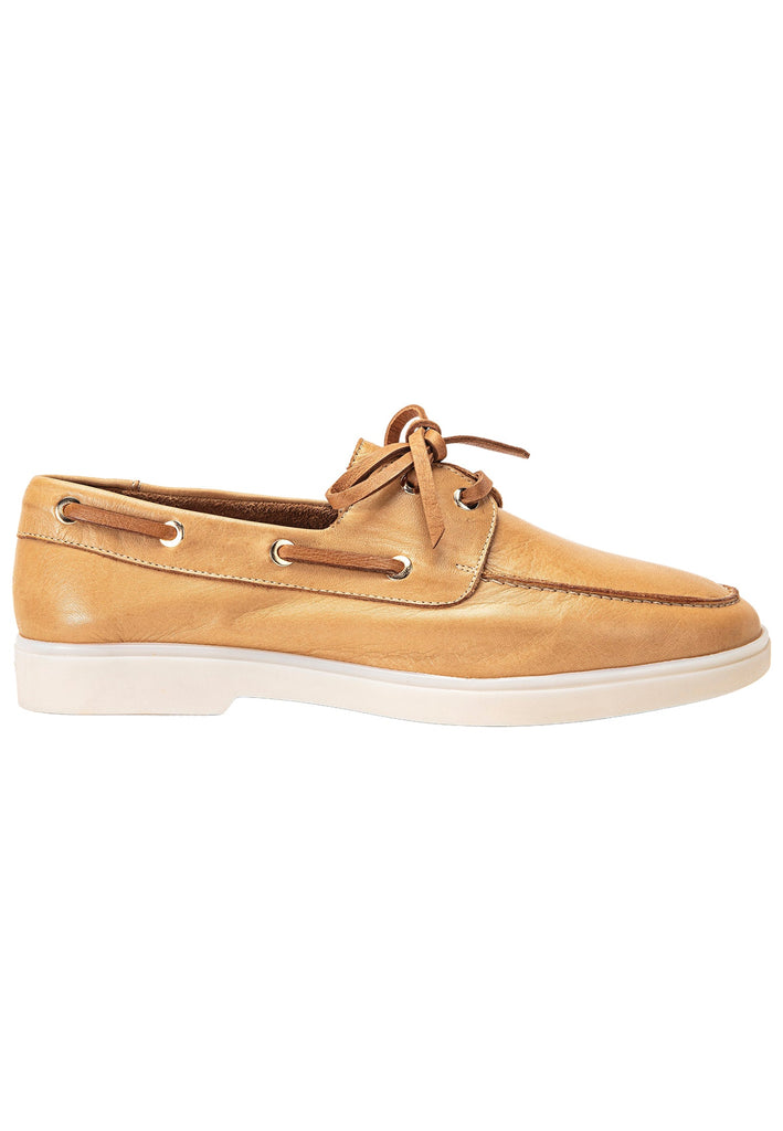 Inuovo Halbschuhe Leder Hellbraun