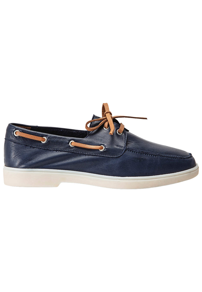 Inuovo Halbschuhe Leder Navy