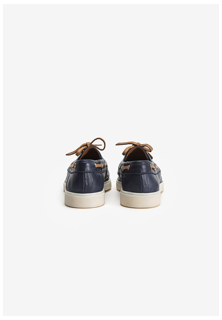 Inuovo Halbschuhe Leder Navy