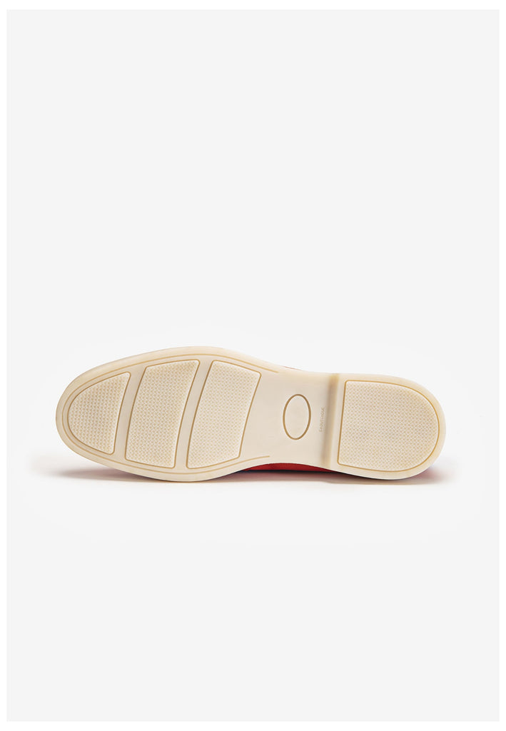 Inuovo Halbschuhe Leder Navy/Orange