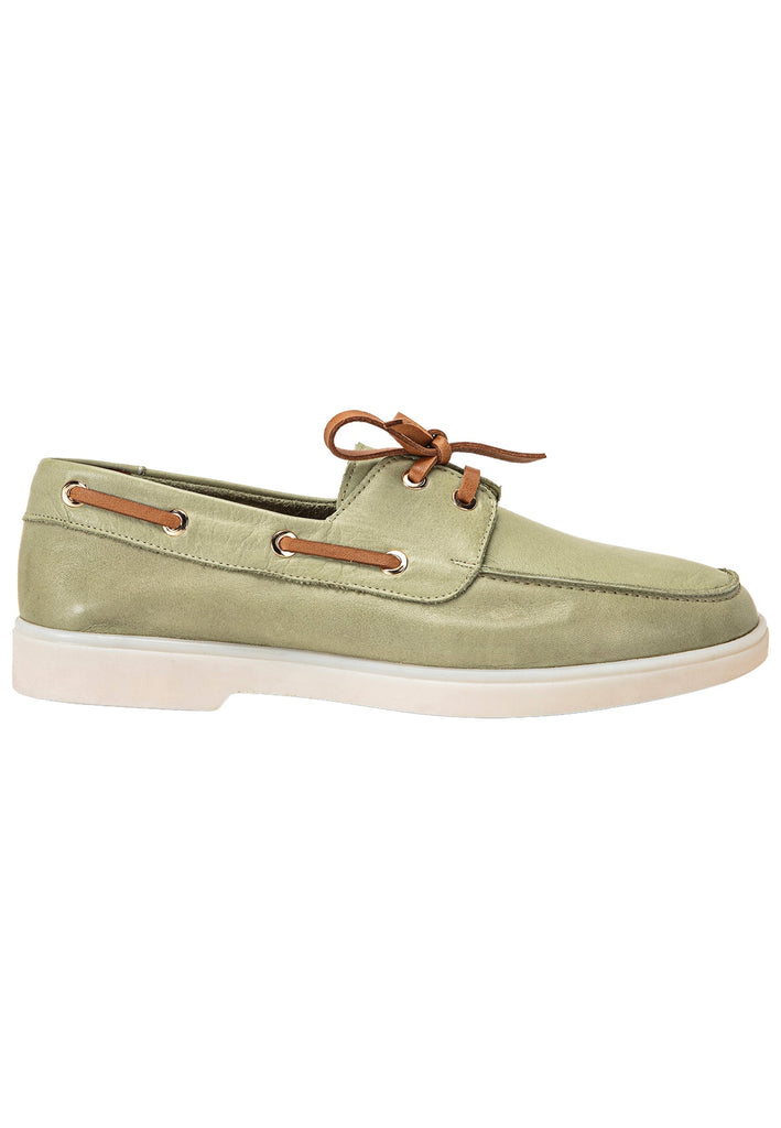 Inuovo Halbschuhe Leder Olive