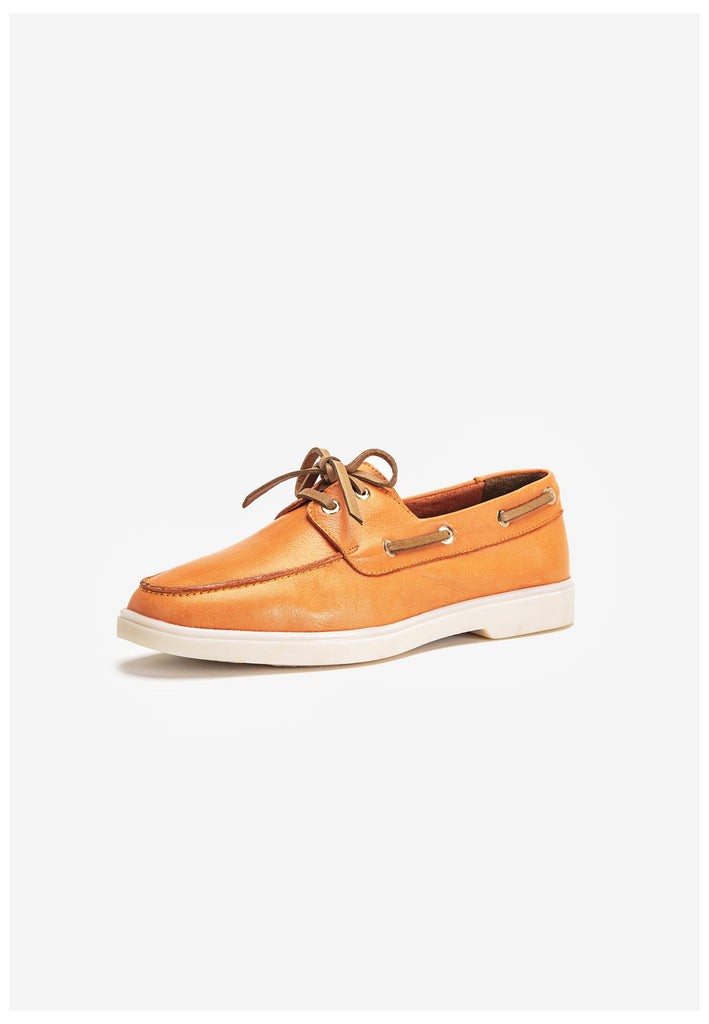 Inuovo Halbschuhe Leder Orange