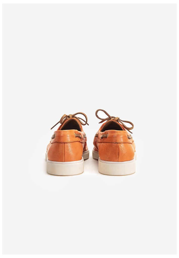 Inuovo Halbschuhe Leder Orange