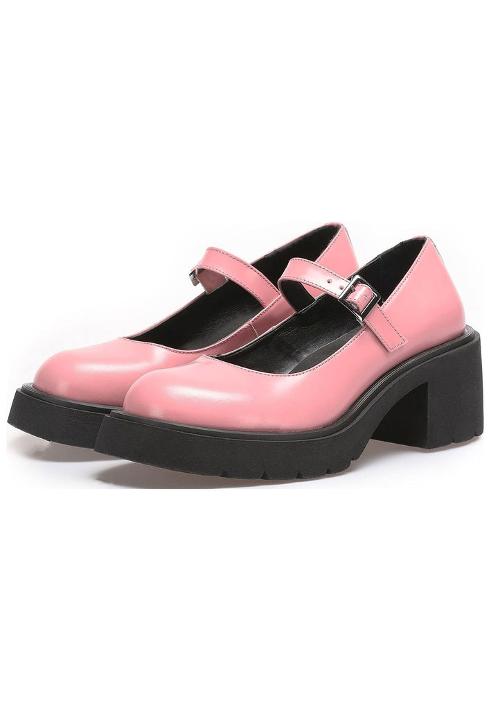 Inuovo Halbschuhe Leder Pink