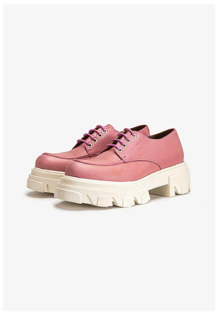 Inuovo Halbschuhe Leder Pink