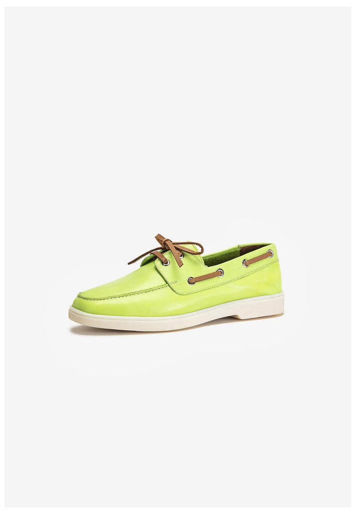 Inuovo Halbschuhe Leder Pistachio
