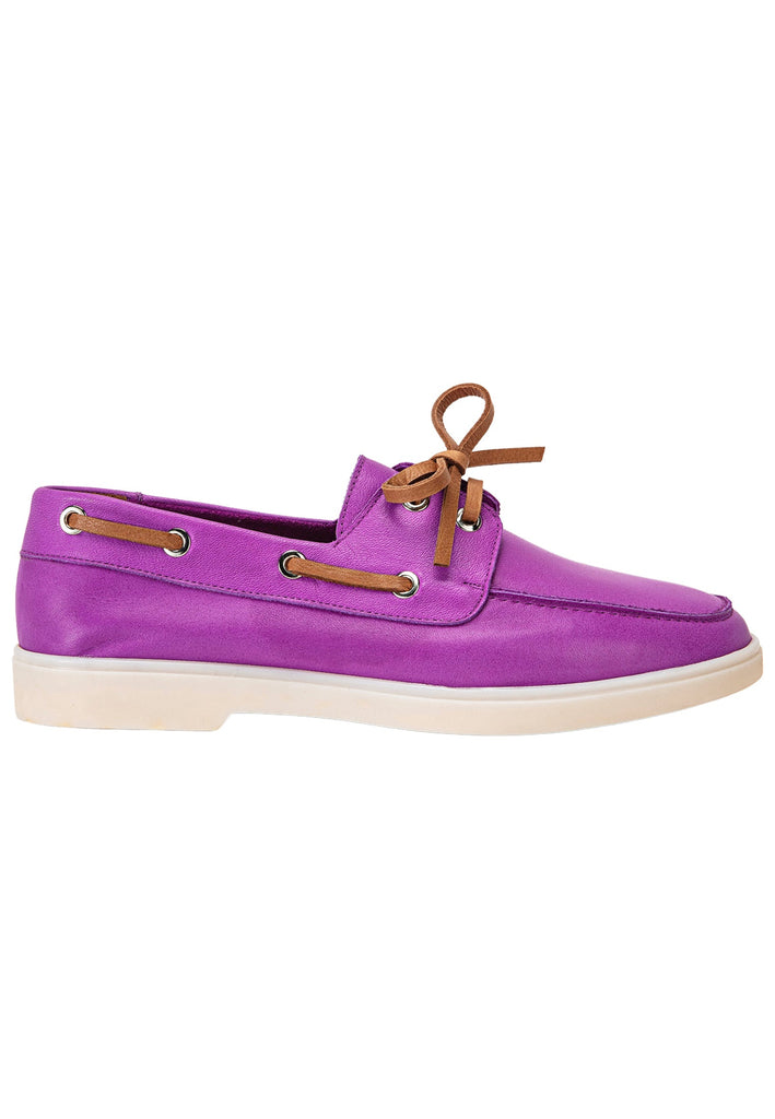 Inuovo Halbschuhe Leder Purple