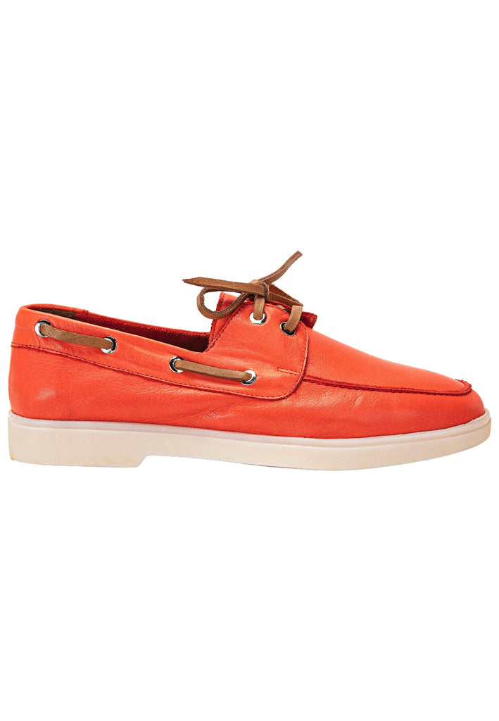 Inuovo Halbschuhe Leder Rot