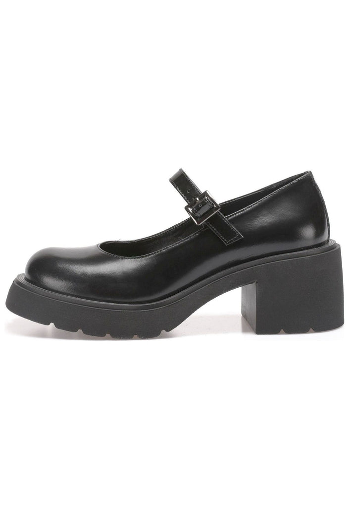 Inuovo Halbschuhe Leder Schwarz