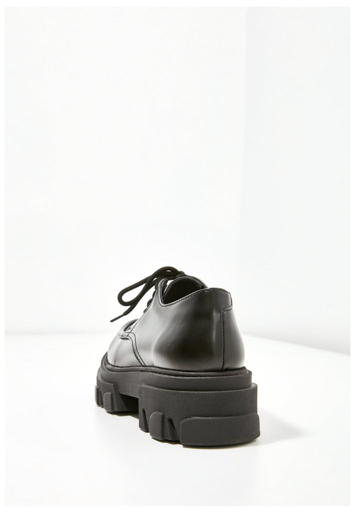 Inuovo Halbschuhe Leder Schwarz