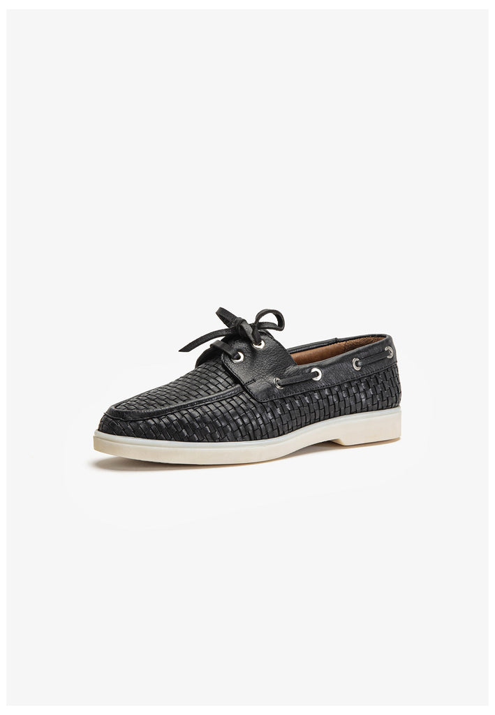 Inuovo Halbschuhe Leder Schwarz