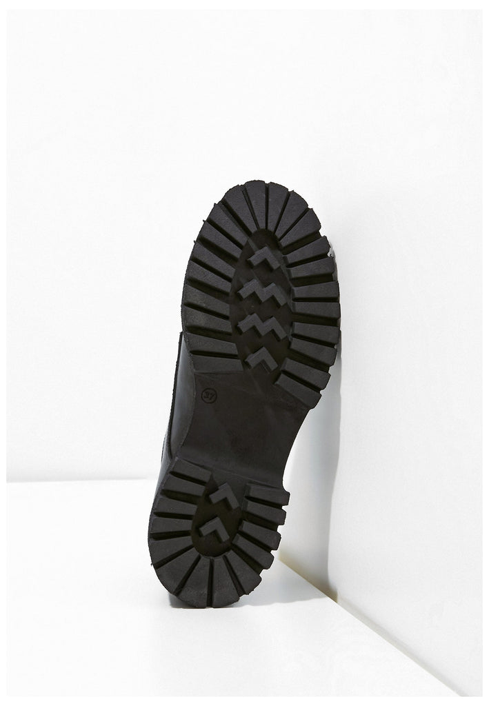 Inuovo Halbschuhe Leder Schwarz