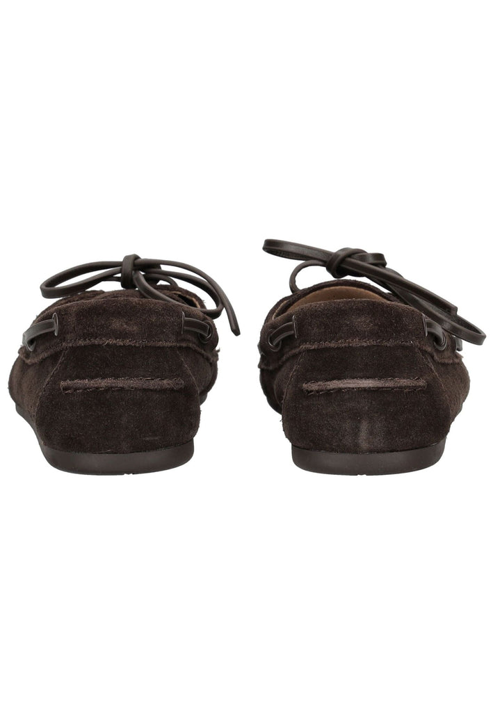 Inuovo Halbschuhe Veloursleder Dunkelbraun