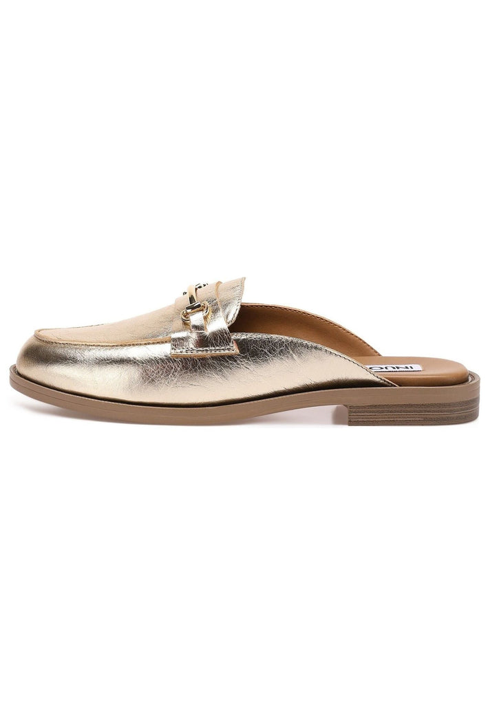 Pantoletten Inuovo Pantoletten Leder Gold