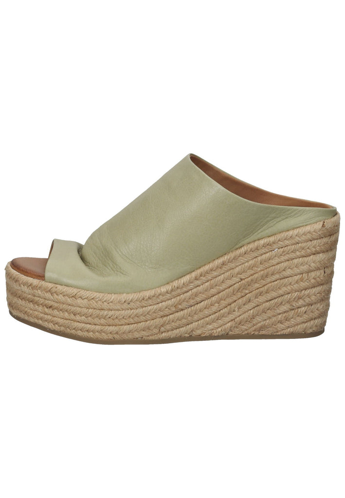 Pantoletten Inuovo Pantoletten Leder Olive