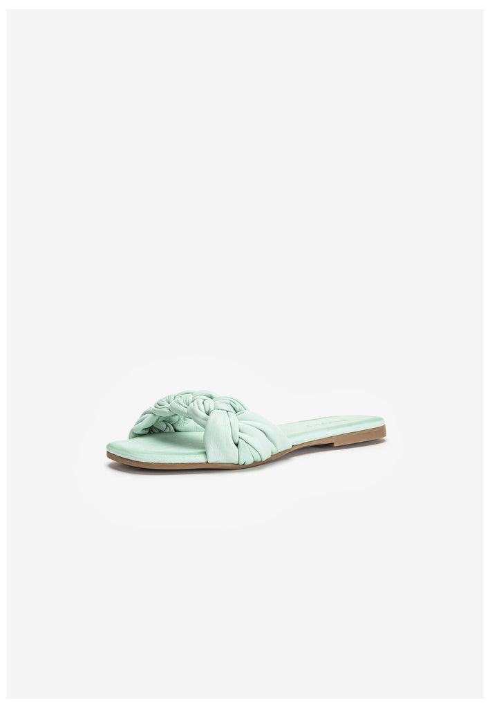 Inuovo Pantoletten Leder Aqua