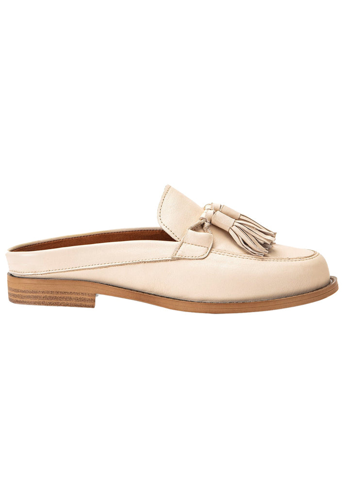 Inuovo Pantoletten Leder Beige