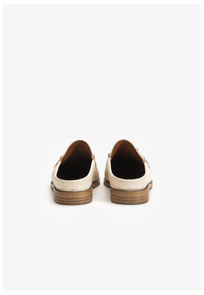 Inuovo Pantoletten Leder Beige